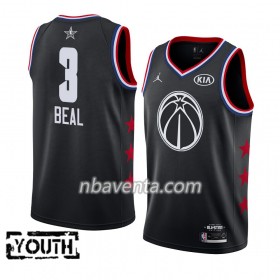Camiseta Niños Washington Wizards Bradley Beal 3 2019 All-Star Jordan Brand Negro Swingman
